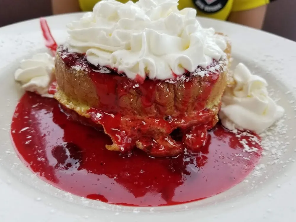 Stuffed Strawberry French Toast